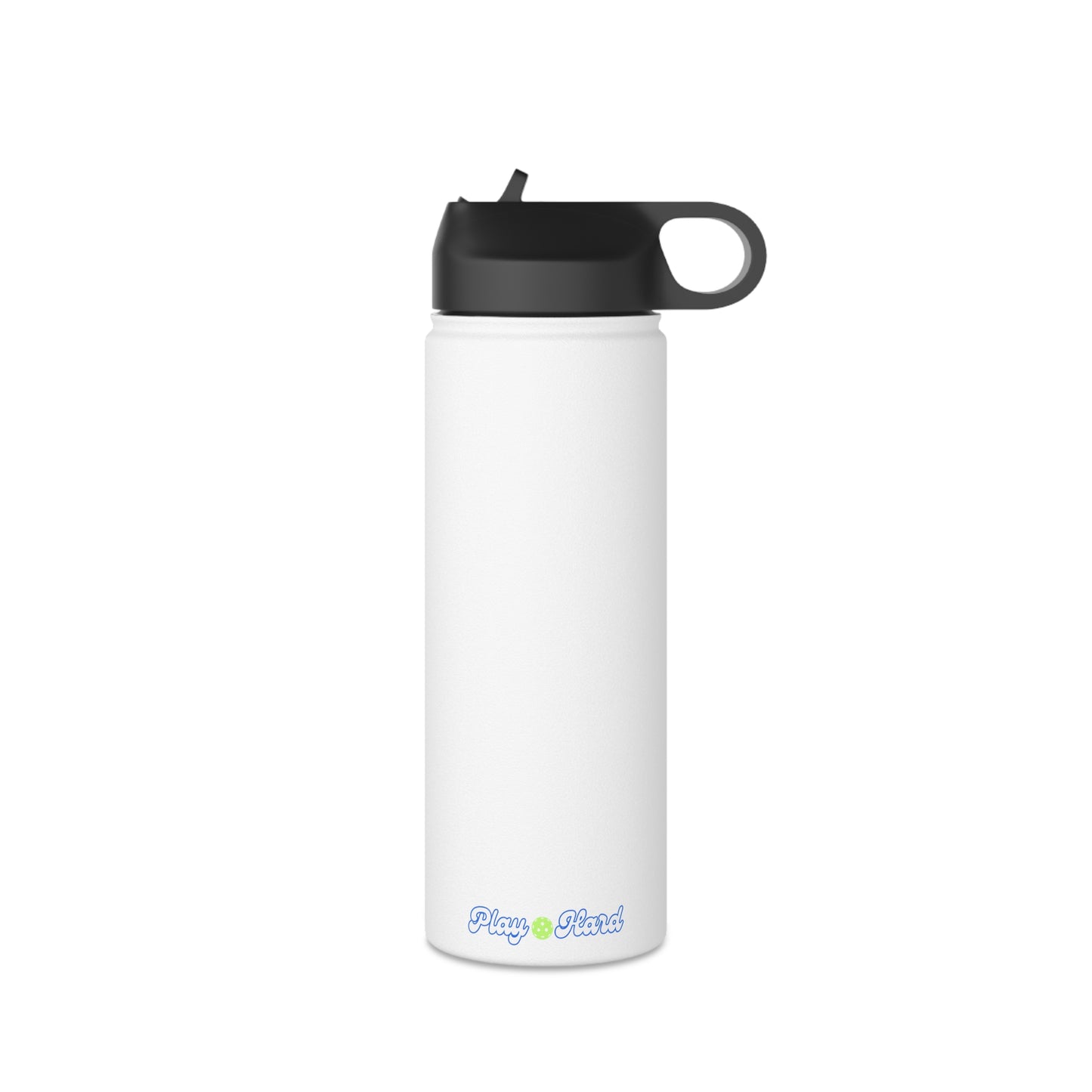 Dink. Play Hard Pickleball Stainless Steel Water Bottle