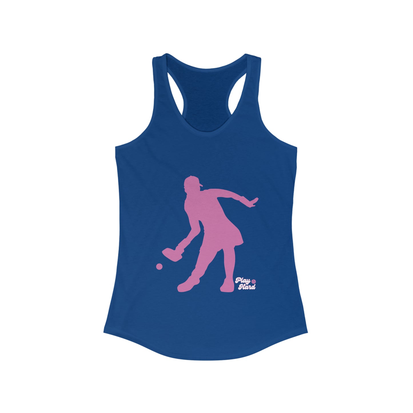 Women's Pickleball Player Racerback Tank