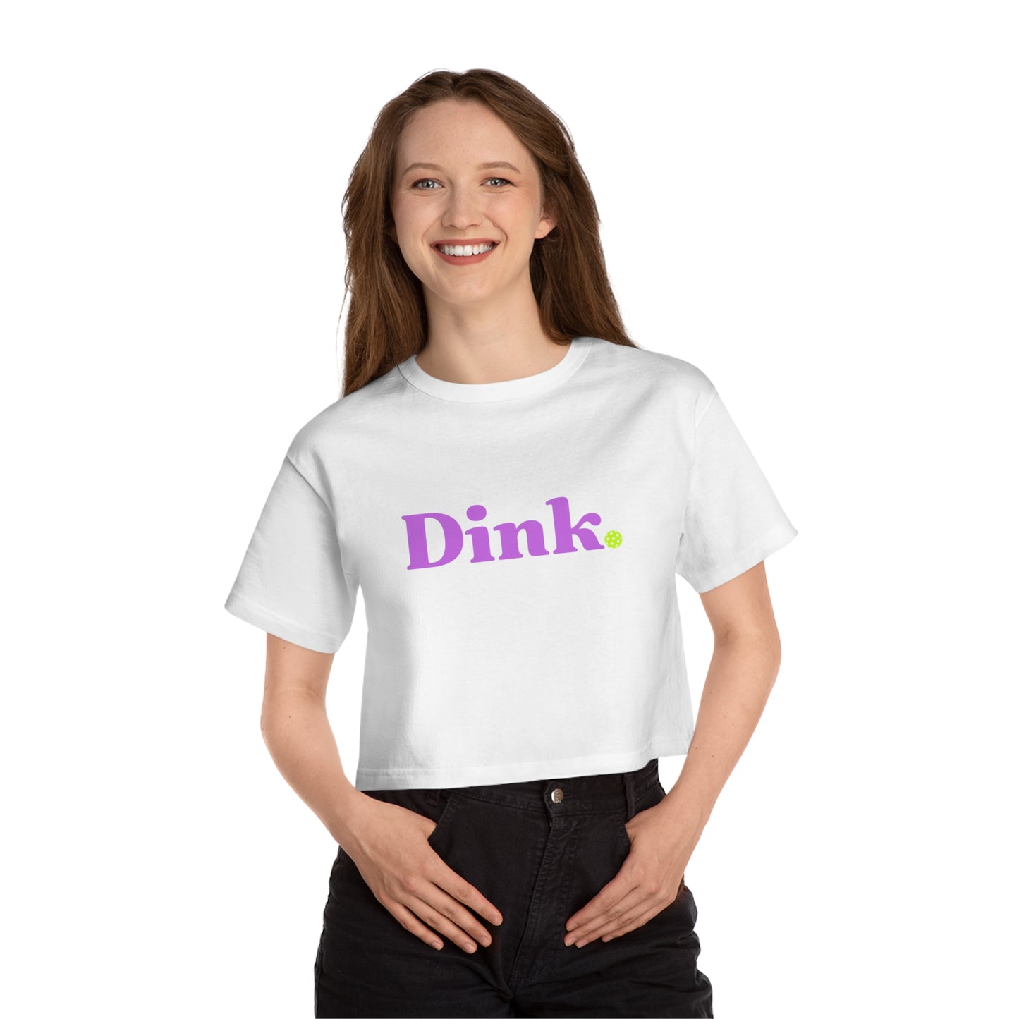 Dink. Women's Cropped T-Shirt