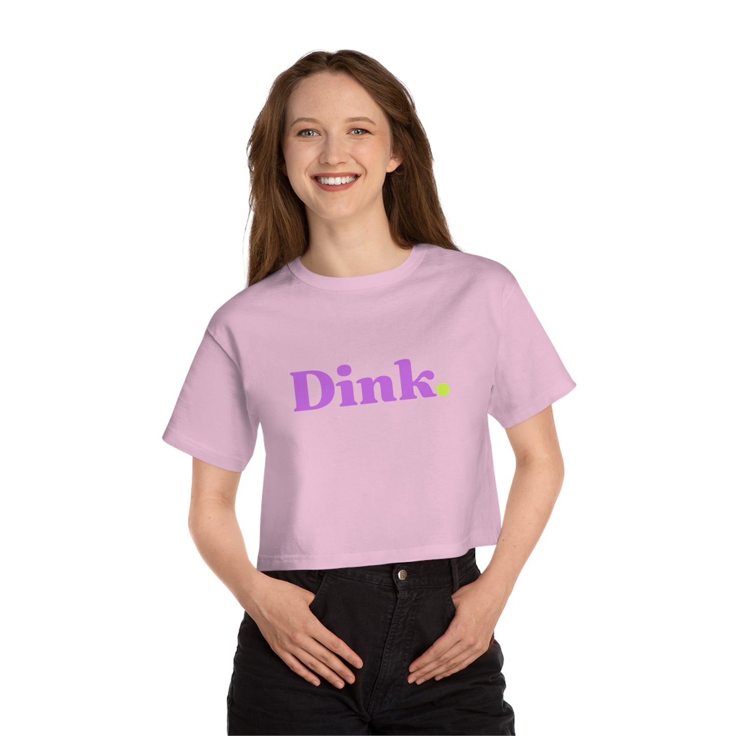 Dink. Women's Cropped T-Shirt