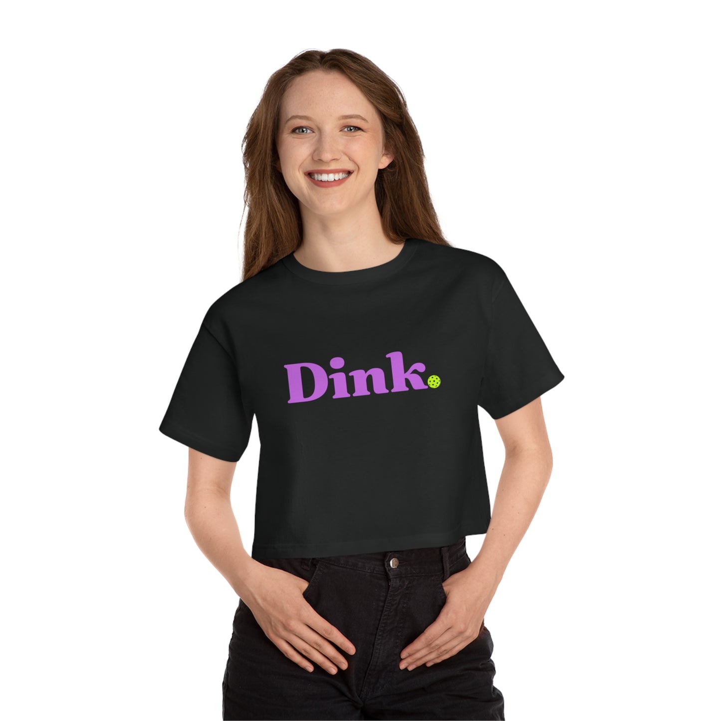 Dink. Women's Cropped T-Shirt