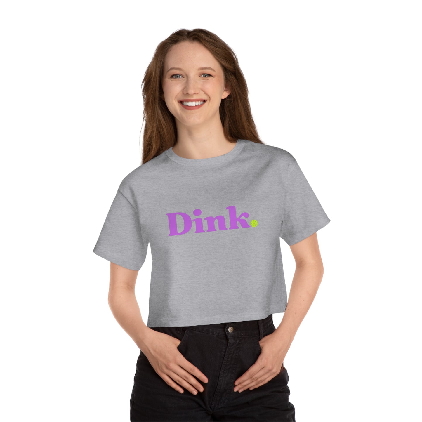 Dink. Women's Cropped T-Shirt