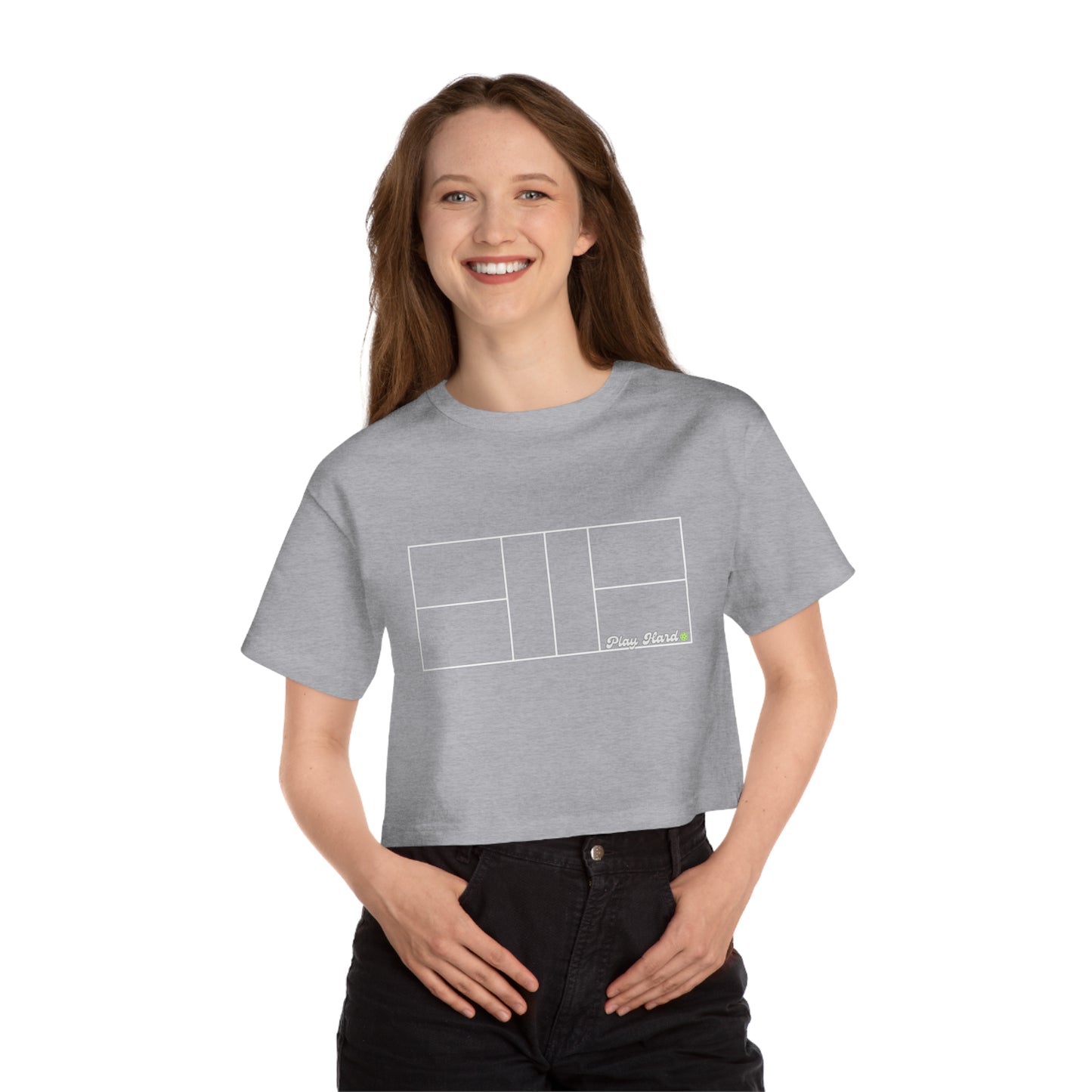 Play Hard Court Champion Women's Cropped T-Shirt