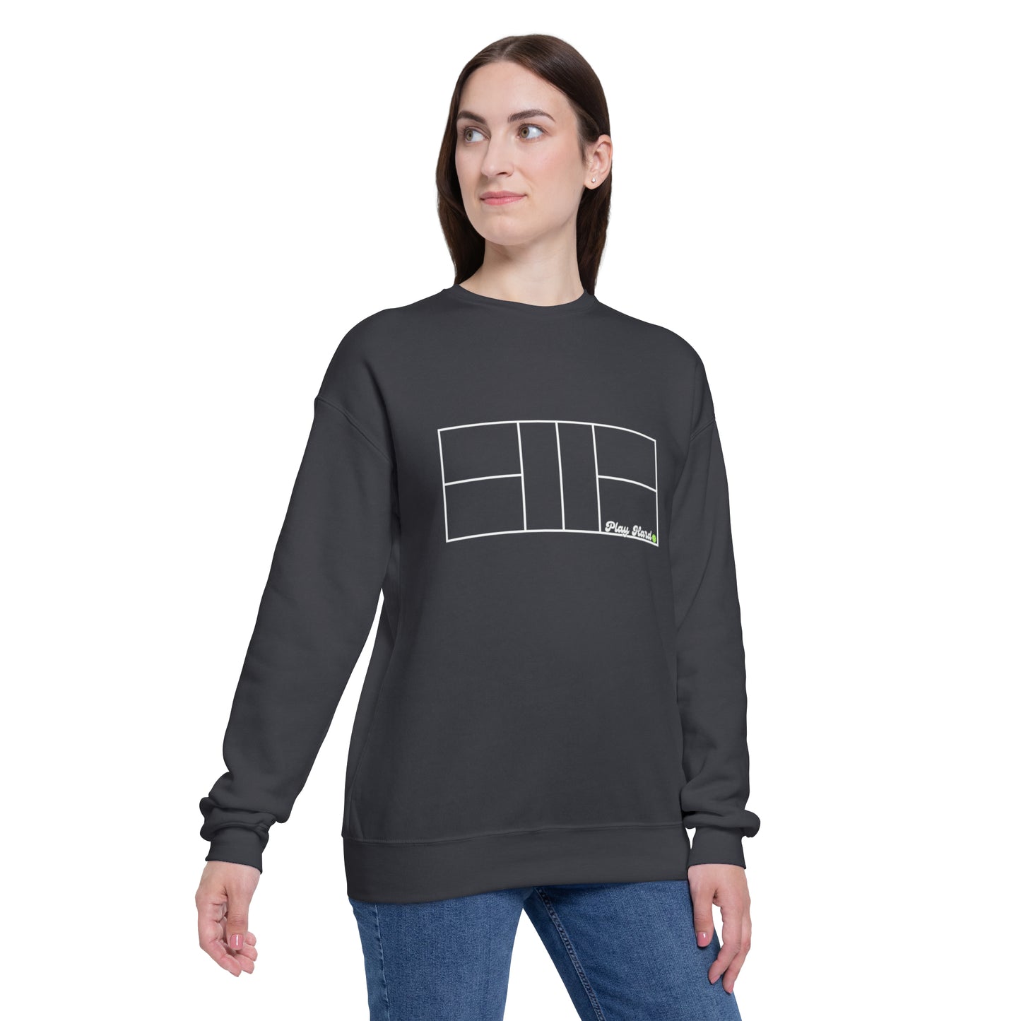 Play Hard Court Drop Shoulder Sweatshirt