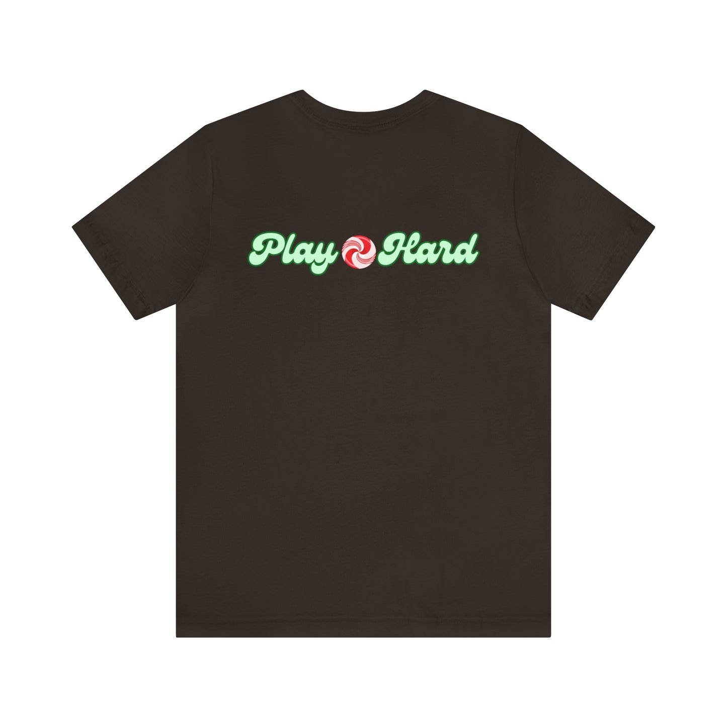 Play Hard Snowman Unisex Jersey Short Sleeve Tee